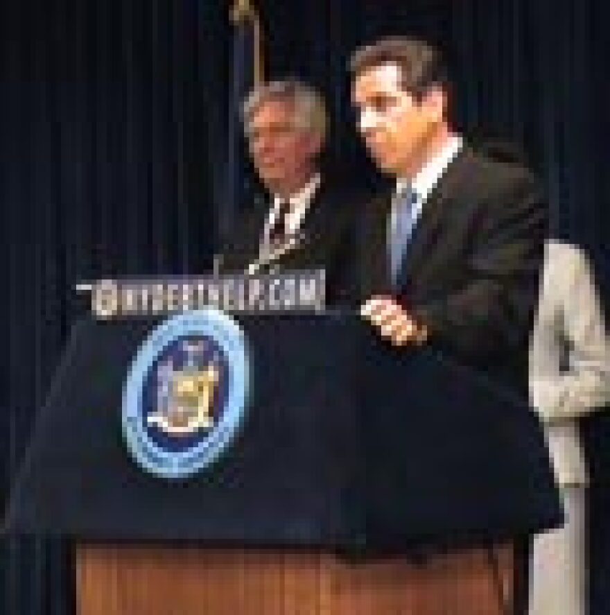 New York State Attorney General Andrew Cuomo in Buffalo