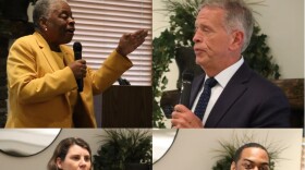 Former Air Force Colonel and state Rep. Pamela Stevenson, Louisville horse trainer Dale Romans, former state Rep. Charles Booker and former Marine fighter pilot Amy McGrath are the top challengers battling for the Democratic nomination in Kentucky's open U.S. Senate race.