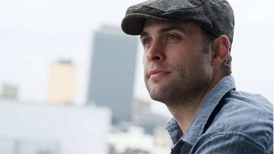Indianapolis author and musician Brett Wiscons.