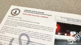 Speeder caught by work zone cameras may receive a summons by mail.
