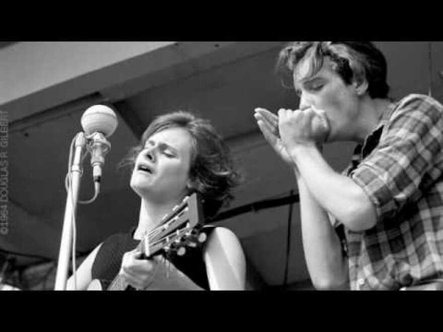 Judy Roderick and John Hammond, Jr., Newport Folk Festival, 1964