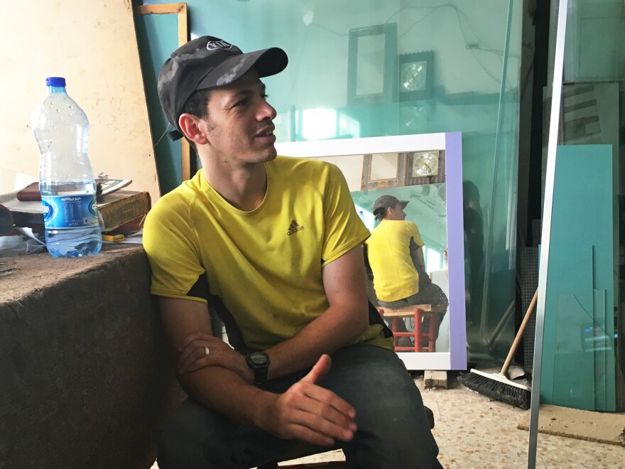 Mohannad Samara, a self-described Islamist, says young people are frustrated with a lack of voice in the Palestinian political process. He fears Hamas and other Islamist groups — and their young voters — won't be allowed to fully participate in the Palestinian elections scheduled for Oct. 8.