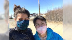 Alaska Public Health Nurses Donna Bean and Evelina Achee
