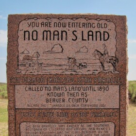 No Man's Land Marker