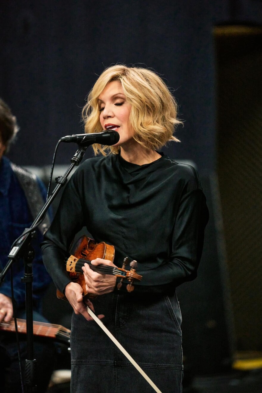 Alison Krauss is beloved for not only her soprano voice, but her fiddle playing.