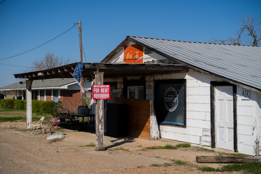 Thompson’s store in Holly Ridge, Louisiana, on Saturday, February 28, 2026.