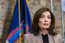 Gov. Kathy Hochul is seen in this Feb. 10, 2026, file photo in Brooklyn.