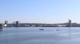 I-95 from Long Wharf, New Haven