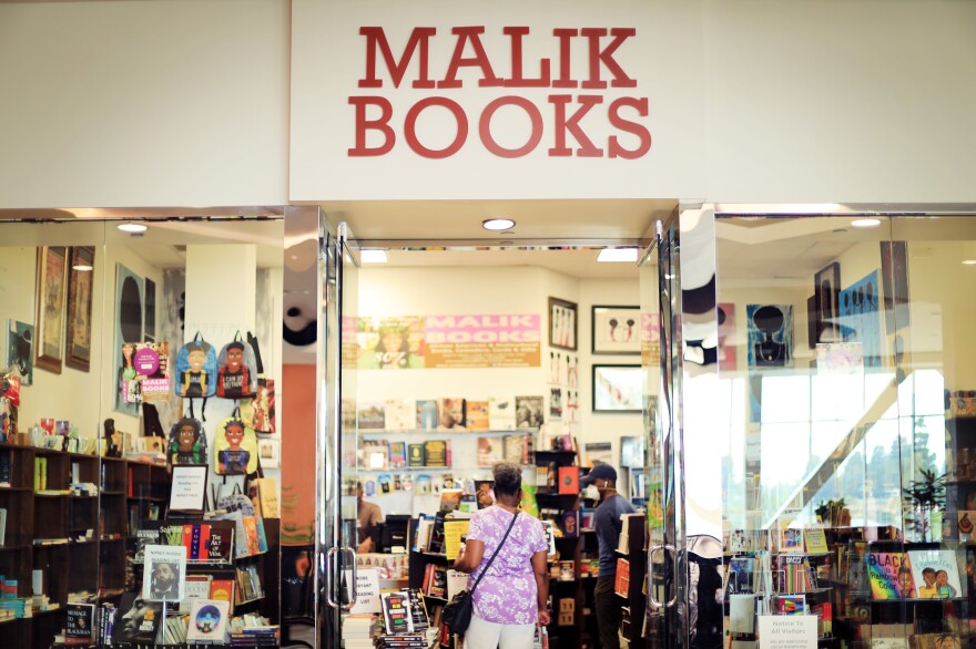 Malik Books is in Baldwin Hills Crenshaw Plaza, a historically Black mall in Los Angeles.