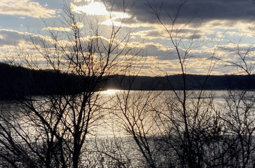 Salt Fork State Park has a large lake, lodge, and golf course.