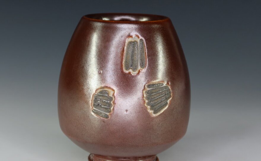 Wood Fire Shino Sipper, by Troy Bungart