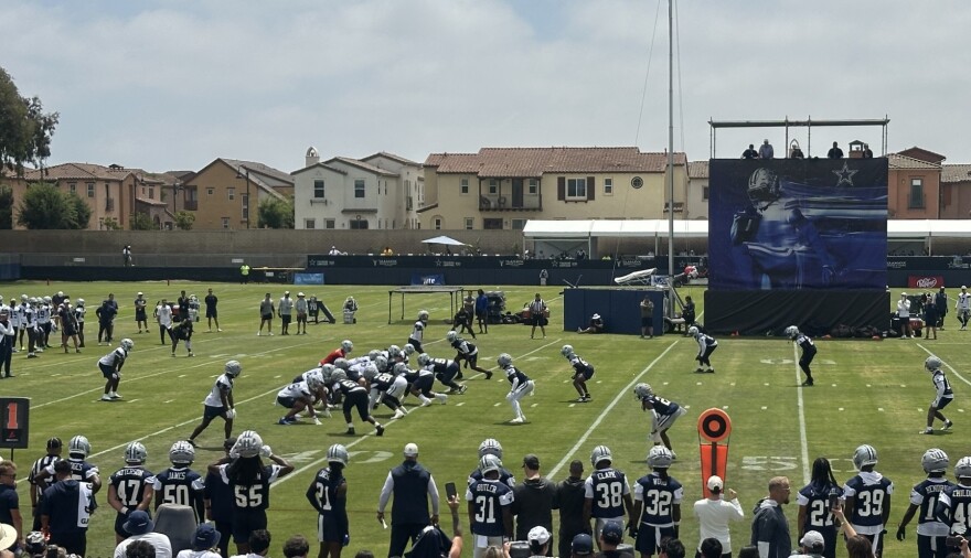 The Dallas Cowboys have returned to Oxnard for their summer training camp for the 20th time.