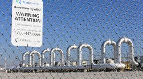 In this Nov. 3, 2015 file photo, the Keystone Steele City pumping station, into which the planned Keystone XL pipeline is to connect to, is seen in Steele City, Neb. (Nati Harnik/AP)