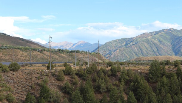 The view from Brush Creek looking toward Aspen and unincorporated Pitkin County.