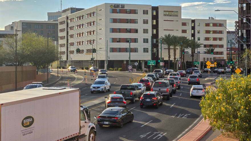 Traffic downtown
