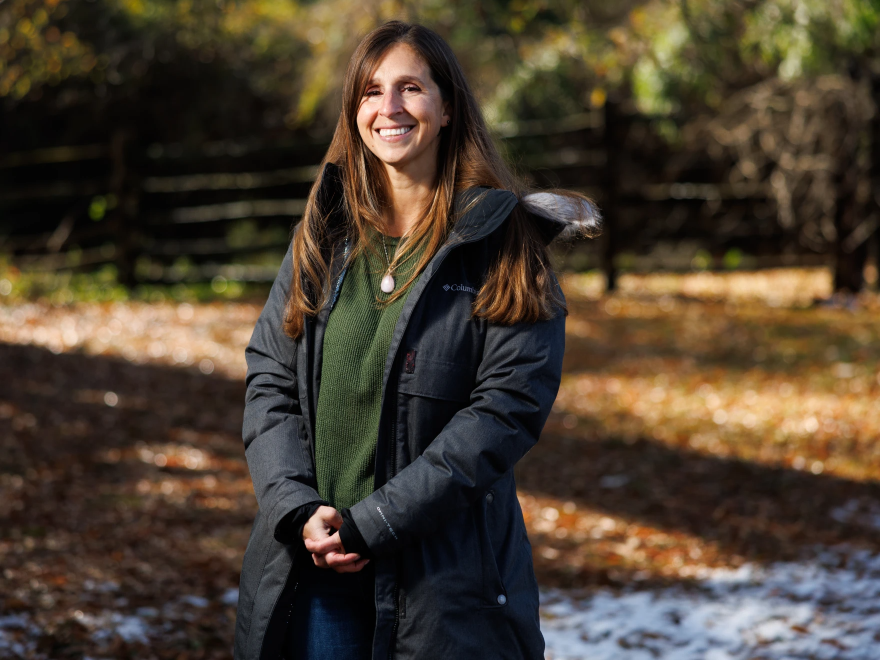 Del.-Elect Jessica Anderson, D-James City, is photographed on Wednesday, December 10, 2025 in Williamsburg, Virginia.