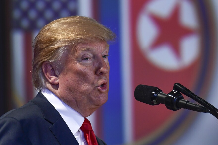 At a press conference on Tuesday, President Trump said North Korea would dismantle a missile test site. But without further details, experts say it may not mean much.