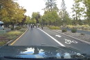 Police say a group of about 30 teens were riding reckless in and around the
