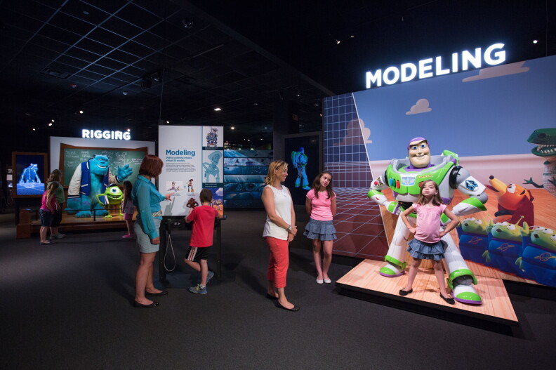 Pixar Exhibit Brings Movie Magic to Frost Museum of Science