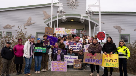 Tundra Women’s Coalition’s annual Peace Walk for Domestic Violence Awareness month took place on Oct. 5, 2026.