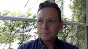 KY poet laureate Silas House during a Zoom interview with WEKU's Stan Ingold