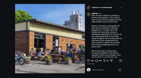 Oakshire Brewing Company announced its pending closure on social media.