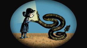 Illustration by Sam Hundley. Thousands of students have moved to online learning to stay safe during the pandemic. When they logon to learn, others could try to harvest their data.