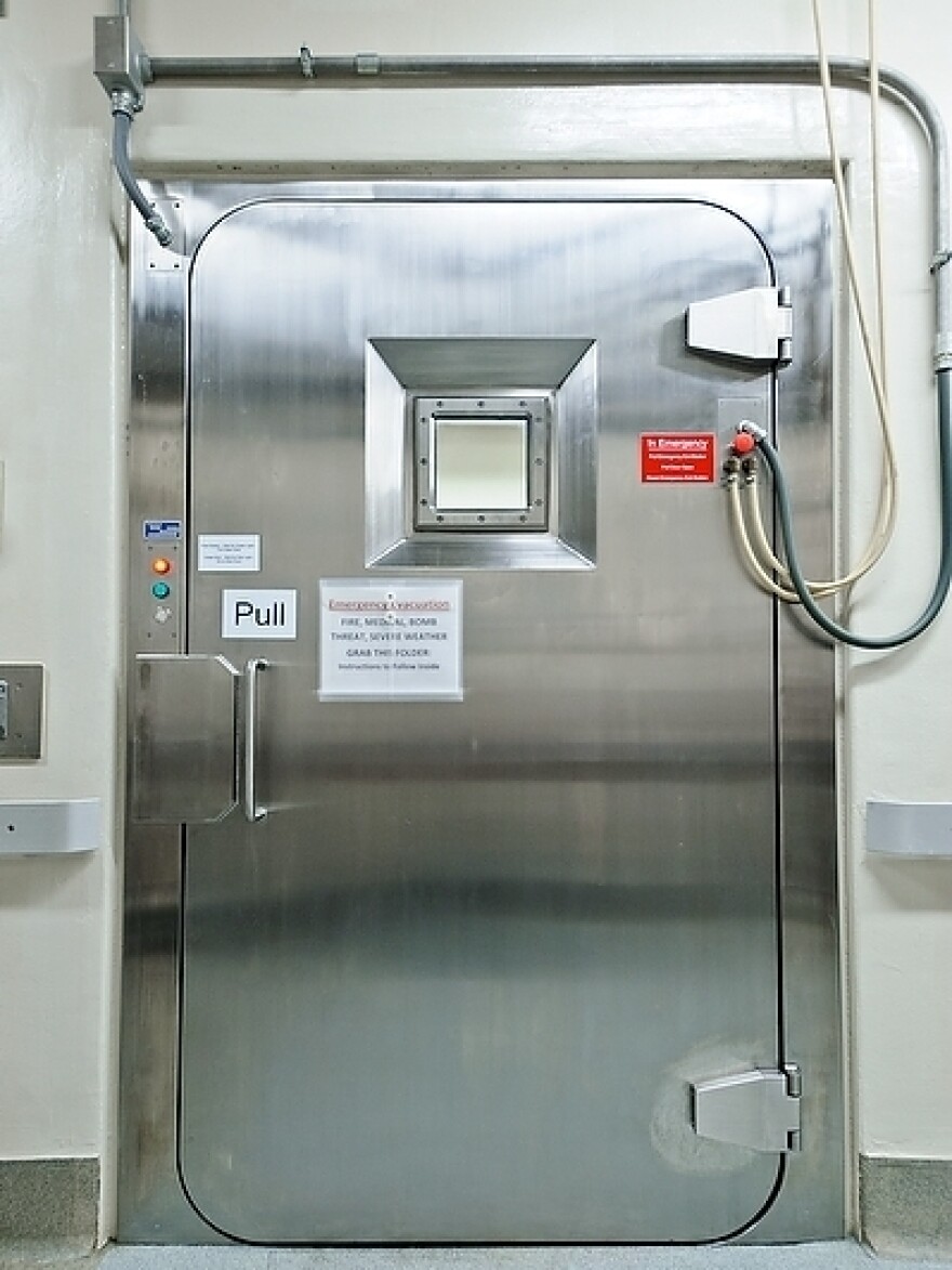 Research on the H5N1 virus is conducted in high-containment laboratories with airlock systems that make sure nothing can escape.