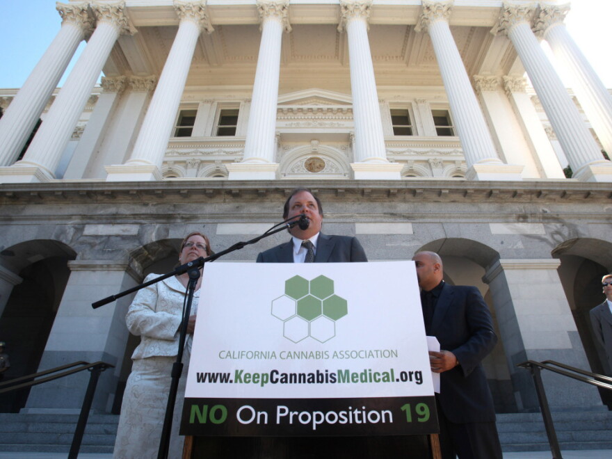 The California Cannabis Association opposes its state's Proposition 19, saying it doesn't adequately protect medical marijuana patients.