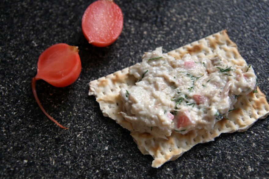 Smoked Mackerel Spread With Pickled Radish