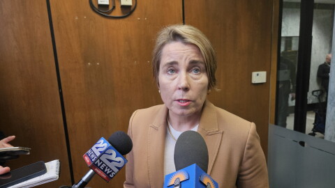 Massachusetts Governor Maura Healey in Pittsfield on February 17th, 2026.