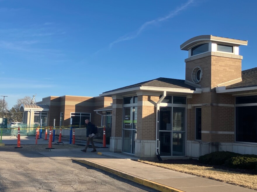 The $8-million expansion added 7,669 square feet of space (to the left in this photo) to the 11-year-old clinic at 301 N. 4th Ave., Eldridge.