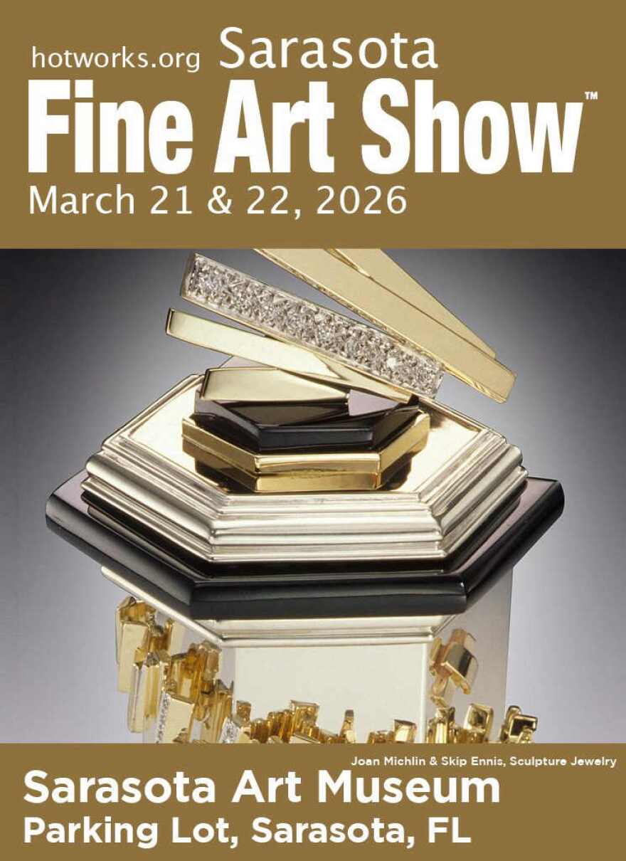 Hot Works Poster for Sarasota Fine Art Show 