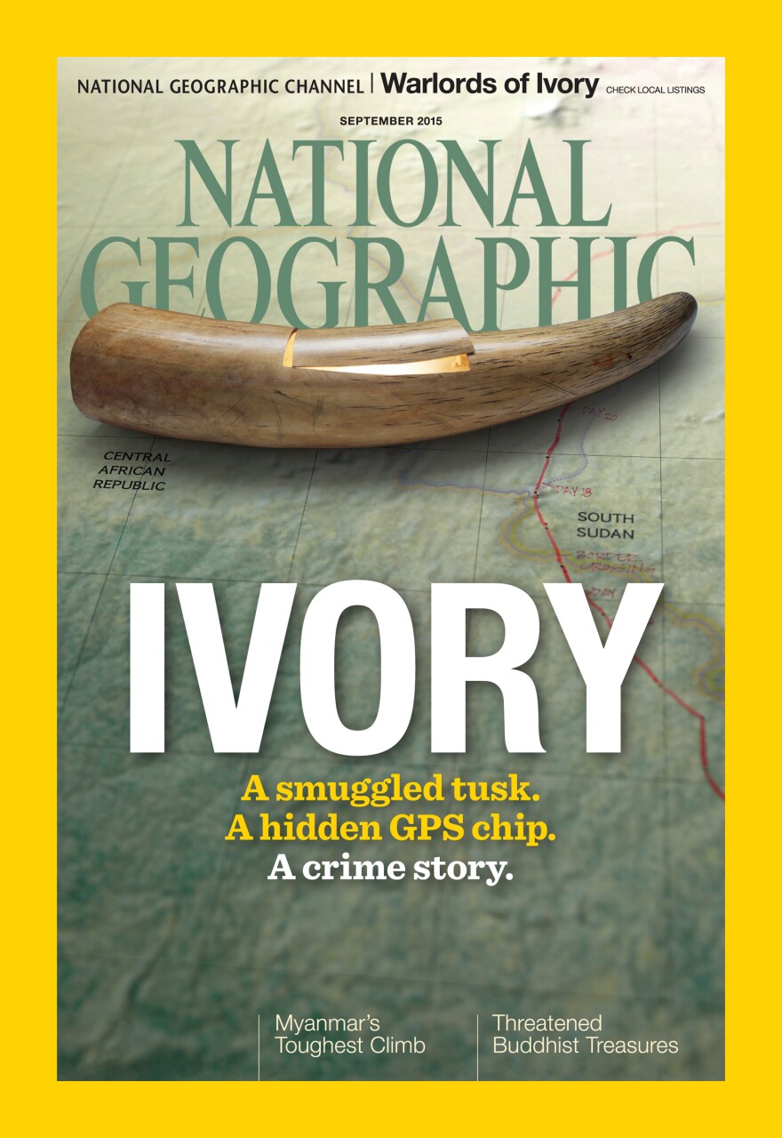 Journalist Bryan Christy traces the path of Africa's ivory smugglers in the <a href="http://www.nationalgeographic.com/tracking-ivory/">cover story</a> of <em>National Geographic Magazine's </em>September 2015 issue.