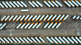 So many school buses for students...but who is riding them? 