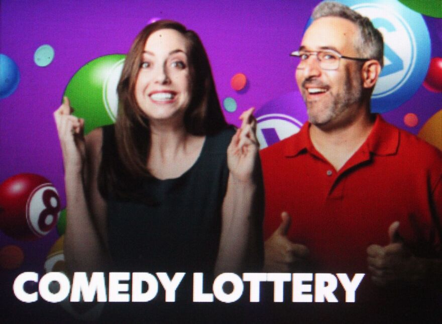 Florida Studio Theatre Logo for 'Comedy Lottery'