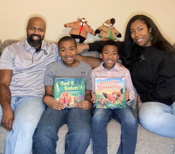 Two young brothers to feature published works at local book festival