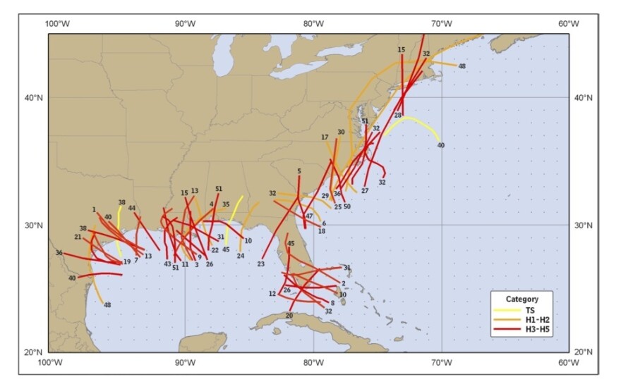 The deadliest hurricanes.