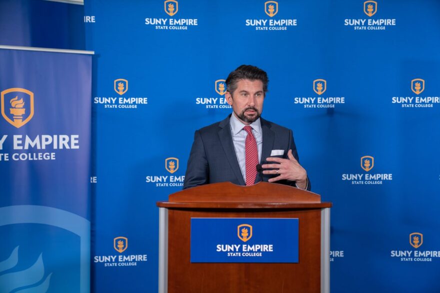 SUNY Chancellor Jim Malatras.