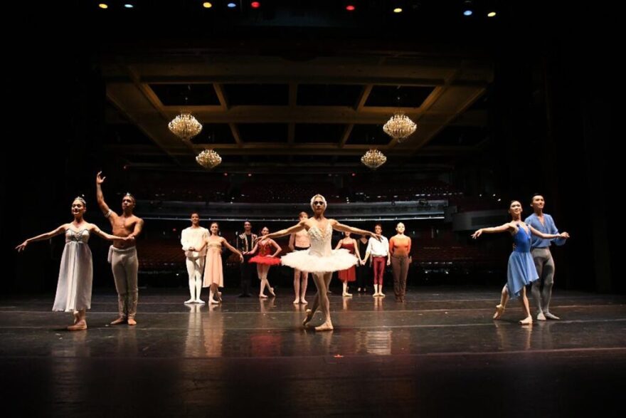 Dancers in the Stars Gala of the 25th IBFM (2020), held without an audience due to restrictions imposed by the COVID-19 pandemic.