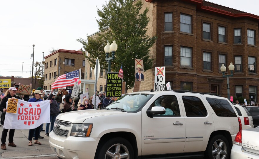 Scenes from the Sioux Falls No Kings Rally, October 18, 2025