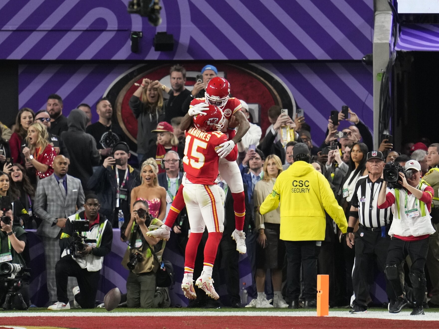 The Kansas City Chiefs win backtoback Super Bowls