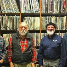 From left: Ed Murphy, John Martin, Malcolm Milne and Bryan Hawkins