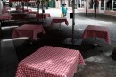 File photo of an empty restaurant