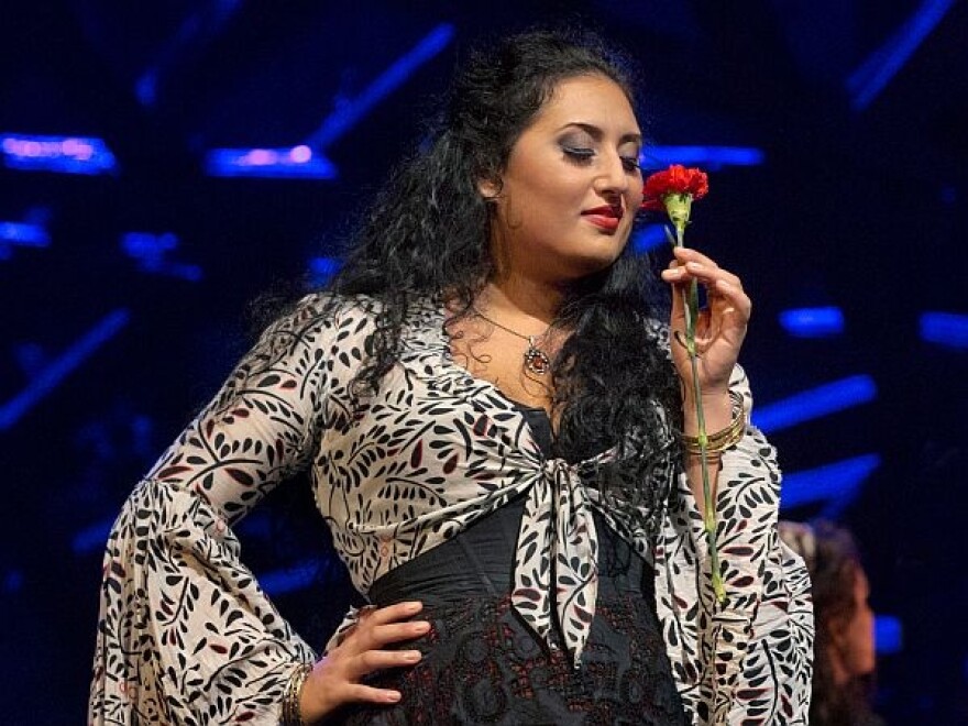 Anita Rachvelishvili as the title character in Bizet's "Carmen."