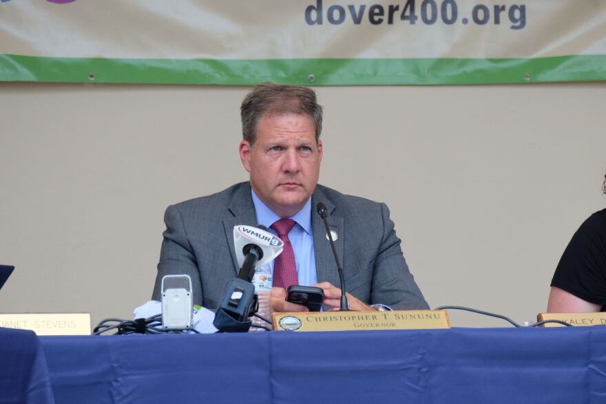 Gov. Chris Sununu announced he won't run for another term as Governor at an Executive Council meeting on July 19.