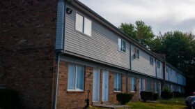 An apartment building in Poplar Hills - a so-called ghost city that is being dissolved by state government.
