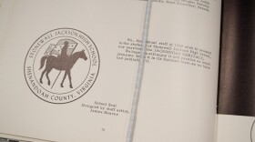 A page from the inaugural yearbook of Stonewall Jackson High School. Before running for school board, Scheibe was a vocal advocate for reinstating Confederate names on this school and Ashby-Lee Elementary.