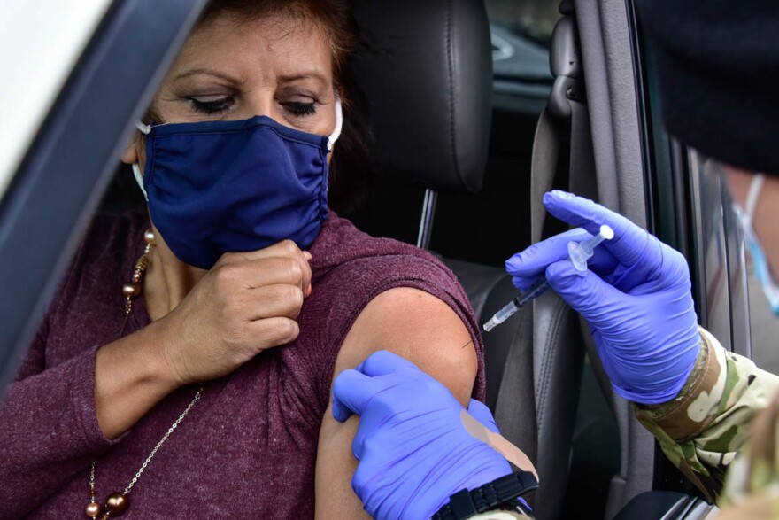 Indiana reported 27,223 new cases in the last week, the highest since mid-September. (Justin Hicks/IPB News)