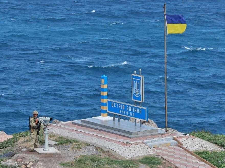 Sailors who were trying to rescue Ukrainian troops from Snake Island were instead captured along with the soldiers — and now they've been freed in a prisoner exchange, Ukraine announced on Thursday.